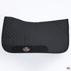 32 In x 36 In HILASON Western All Purpose Horse Saddle Pad Black