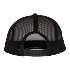 Slime Balls Wheels Hat Logo Mesh Trucker Black/Black