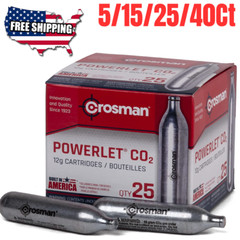 ✅ New 25 Pack CROSMAN 2311 Powerlet 12g CO2 Cartridges BULK DISCOUNT AVAILABLE ✅