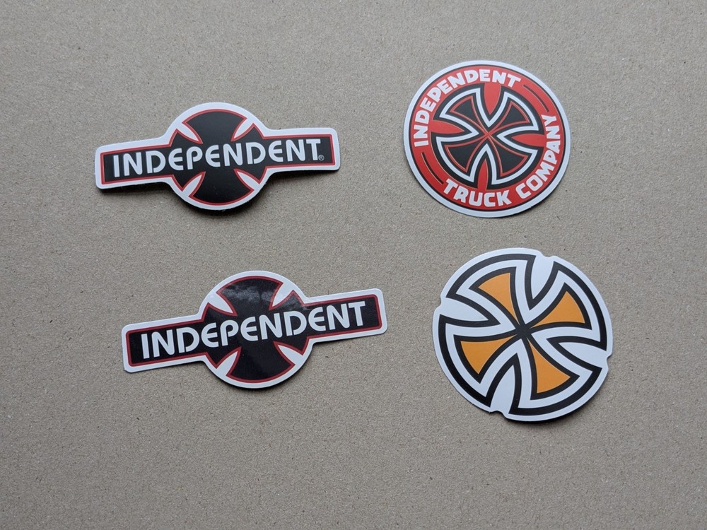 Independent Truck Company Vinyl Sticker Skateboarding Skate Decal 3in, 2in