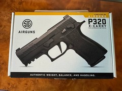 SIG Sauer P320 X-Carry CO2 BB Air Pistol w/ Box & 2 Mags AIR-P320XCA-BB