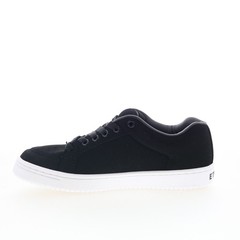 Etnies Sal 23 4102000155001 Mens Black Nubuck Skate Inspired Sneakers Shoes