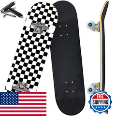 Anyfun Pro Complete Skateboards For Beginners Girls Boys Kids Youths Teens