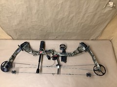 PSE Archery Brute LT RH Draw DL: 29” DW: 60# Compound Bow In Case – Camo/Black