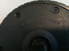 Hover-1 Rebel Wheel/tire for parts only. Not known if motor works. WT24V110W A2