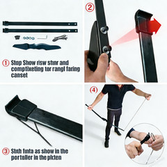 40Lbs/30Lbs Archery Takedown Recurve Bow Straight Bow Right Hand Outdoor Hunting