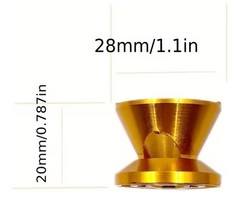 Stackable Airgun Baffles (Aluminum)