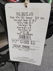 PSE Brute ATK Compound Bow 70lbs Draw Weight 23-30.5in Draw Length Black