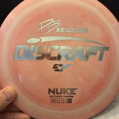 Discraft ESP Nuke Distance Driver ESP Purple 5X Paige Pierce Disc Golf Disc