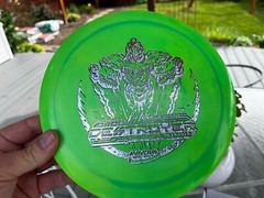 Ricky Wysocki Star Destroyer Swirls Halo Sockibot 176G Disc Golf Innova #3141