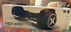 NEW Hover-1 Rebel Hoverboard for Teens, LED Headlights, 6mph Max Speed, Black