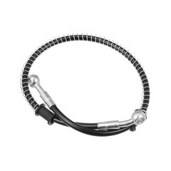 60cm 23.62″ 10mm Motorcycle Braided Brake Clutch Oil Hoses Line Pipe Clutch