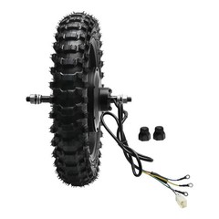 10in Hub Motor Wheel Assembly 48V 800W Electric Brushless Bike Scooter Buggy ATV