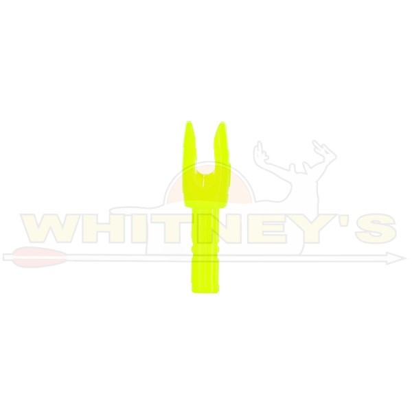 AAE Archery I4P Nocks – .166 ID – Yellow – 12pk – IP4YE12