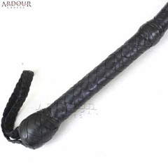 Kangaroo Hide Bull Whip 04 to 16 Feet, 16 Plaits Indiana Jones Bull Whip