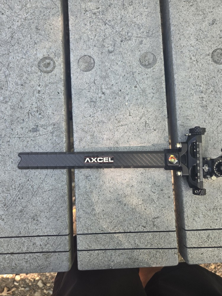 Axcel Achive XP 9 Inch Sight Bar With Small Adjustment Block