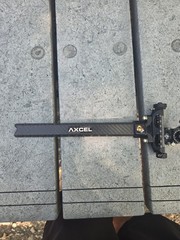 Axcel Achive XP 9 Inch Sight Bar With Small Adjustment Block