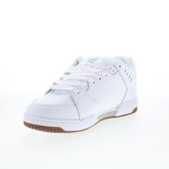 Etnies Faze 4101000537105 Mens White Suede Skate Inspired Sneakers Shoes