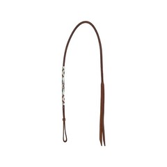 CIRCLE Y Buckskin Beaded 54in Over Under Strap (1072-54-SX)