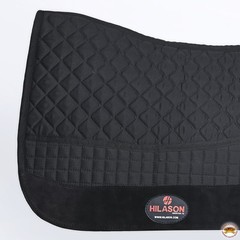 32 In x 36 In HILASON Western All Purpose Horse Saddle Pad Black