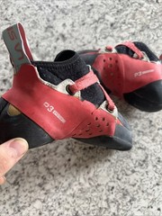 La Sportiva W Solution Comp Size 37.5 Climbing Shoes Made In Italy Used Vibram