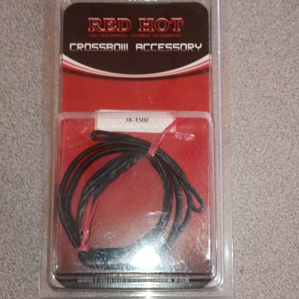 Red Hot Crossbow String Black 38in for Buck-Buster Stinger/Panther 38-4500