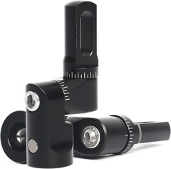 Single Side Adjustable V-Bar Mount Bow Stabilizer Quick Disconnect Rod Compound
