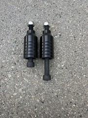 Z-FIRST Pro Scooter Pegs CNC Aluminum Pegs for Stunt Scooters with Hardware