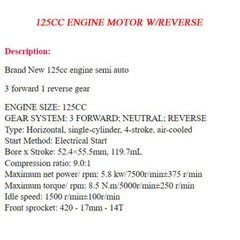 Lifan 125cc 140cc 150cc Engine Motor Kits Kick/Electric Start for CRF50 Z50A SSR