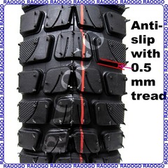 255×80 Tire &Tube fit 80/65-6 10×3 Varla Nanrobat d6+ Mantis pro Electric Scoote