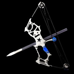 Mini Archery Bow Set Right Hand Mini Compound Bow Mini Hunting Bow Metal Mate…