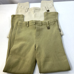 Devon-Aire Kids Bundle of Equestrian Riding Jodhpur Horse Breeches Size Large