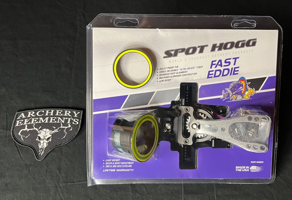 Spot Hogg Fast Eddie Double Pin Sight Standard Mount .019″ Right Hand New
