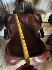 Bates Elevation 16.5” Saddle With CAIR and Easy Change Gullet System