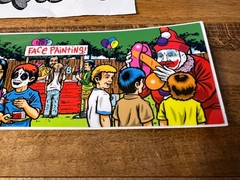 Strangelove Skateboards Serial Killer Party 2 sticker Sean Cliver Supreme Dunk