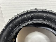 HTBCCHB 80 / 65-6 Tire with Inner Tube and Bag H-425A-01 Scooter Tire Off Road