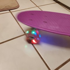 BELEEV Skateboard Mini Cruiser With Light-Up LED Wheels