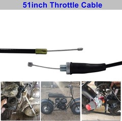 ELIFEPARTS 51″ Throttle Cable for 50cc-250cc Dirt Bike