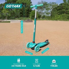KS1 Scooter with Lighted Wheels & Adjustable Handlebars