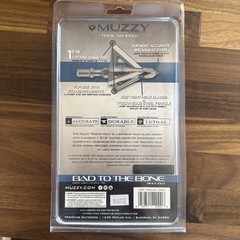 Muzzy Trocar 100gr 3-Blade Fixed Broadheads