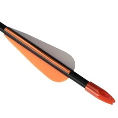 12Pcs 31 Inch Archery Fiberglass Target Practice Arrows for Recurve Compound Bow