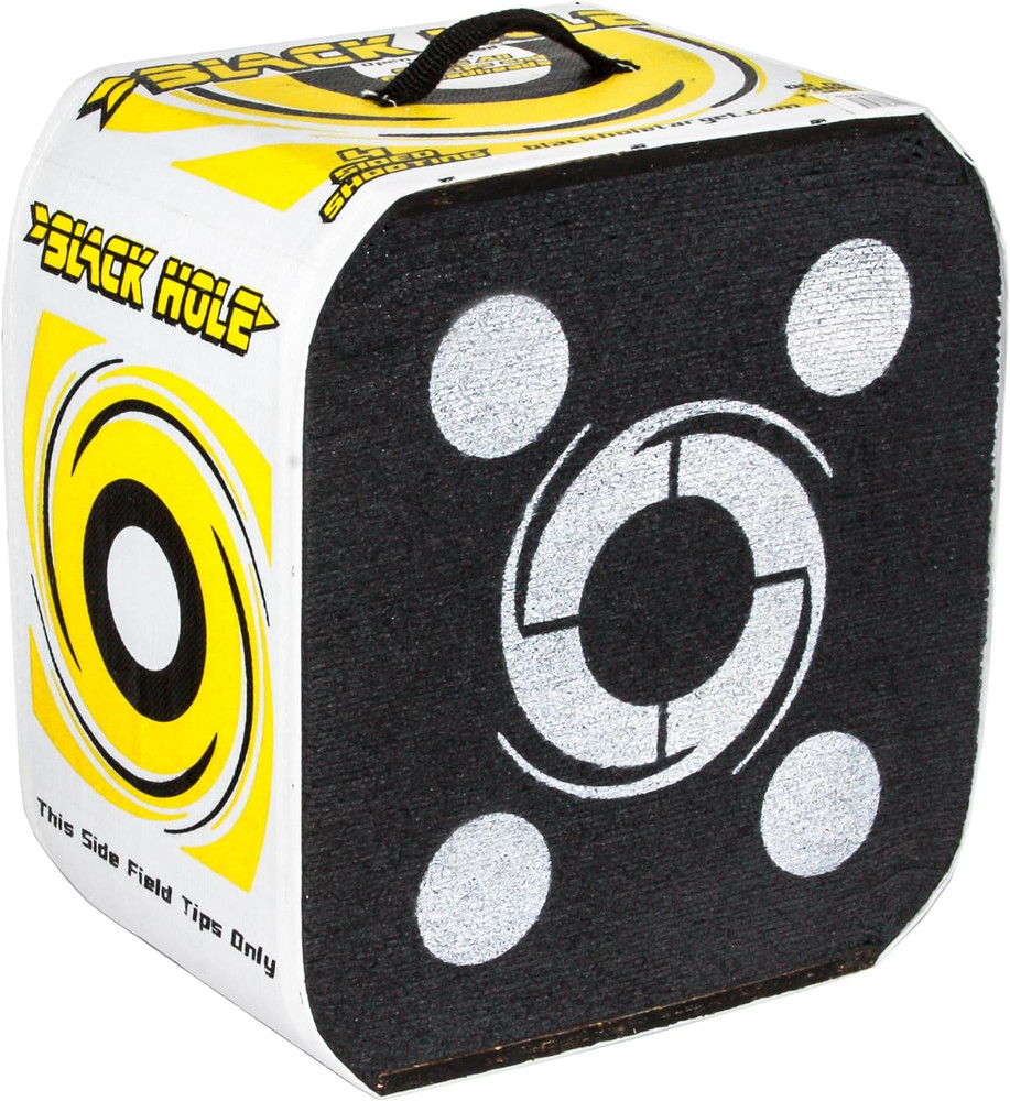Black Hole 4-Sided Target 18″ 22″ Stops Field Points & Broadheads up to 300FPS,