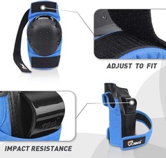 Skateboarding Protective Gear Set for Adults & Kids