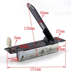 48V 1800W Brushless Electric EBIKE Motor Controller Throttle Pedal kit Golf Cart
