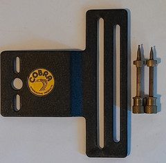 Cobra Archery Dual Slot Sight Rail with 2 Pins