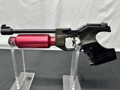 Hammerli Switzerland 480K .177 Match Air Pistol w Rare Fill Adapter 500 FPS