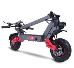 11» Off Road Tires Electric Scooter 6000W Dual Motors 50Mph 60V 28Ah E-Scooter