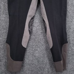 Devon-Aire Equestrian Horseback Riding Pants Womens 32 Black Colorblock