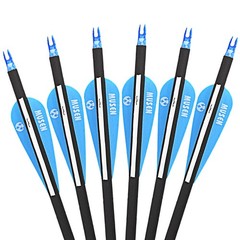 Musen Archery 30/28 Inch Carbon Practice Targeting Arrows with Removable for You