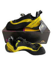 La Sportiva Miura Climbing Shoes Men’s 8 EU 40.5 Lime Black NIB W9